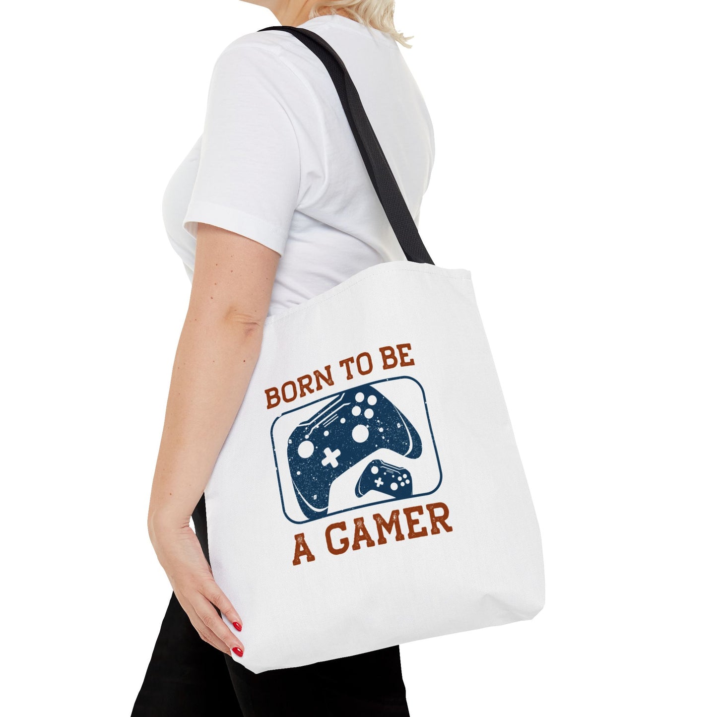 Born To Be A Gamer Tote Bag (AOP)