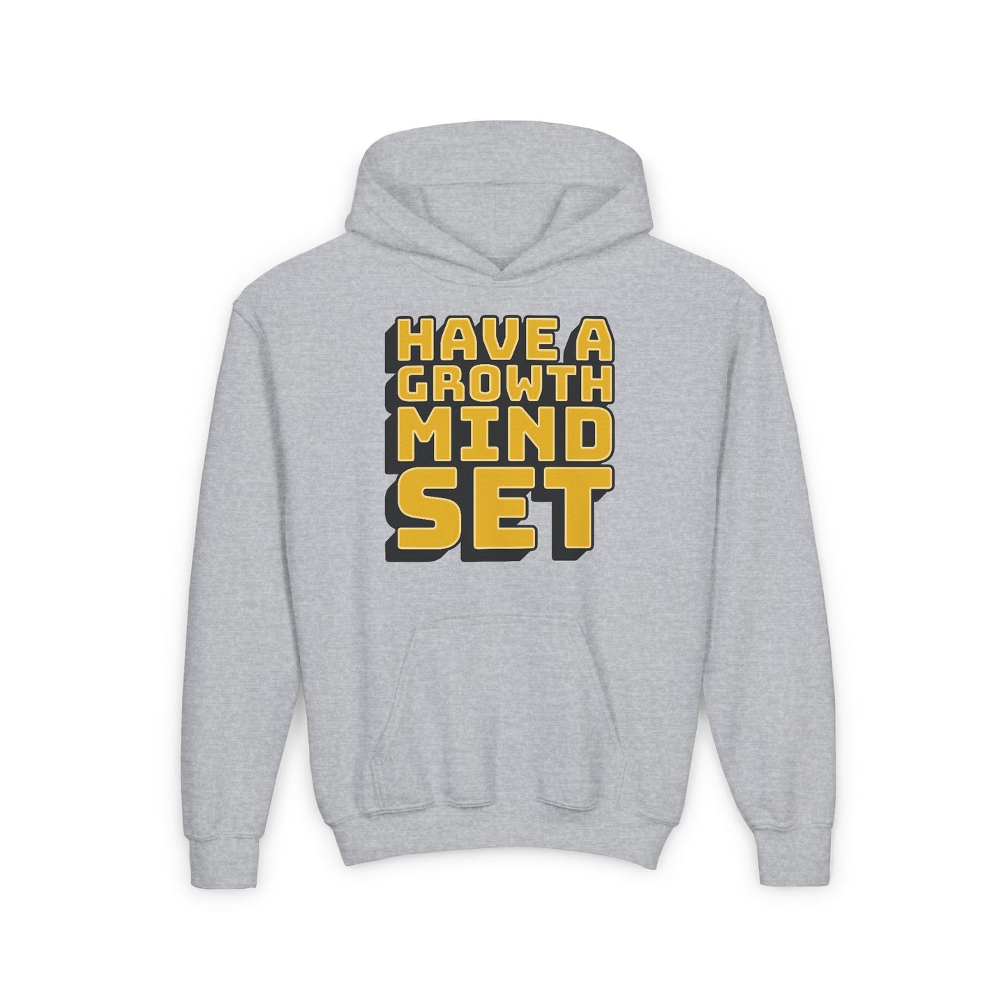 Have A Growth Mind Set Youth Heavy Blend Hooded Sweatshirt
