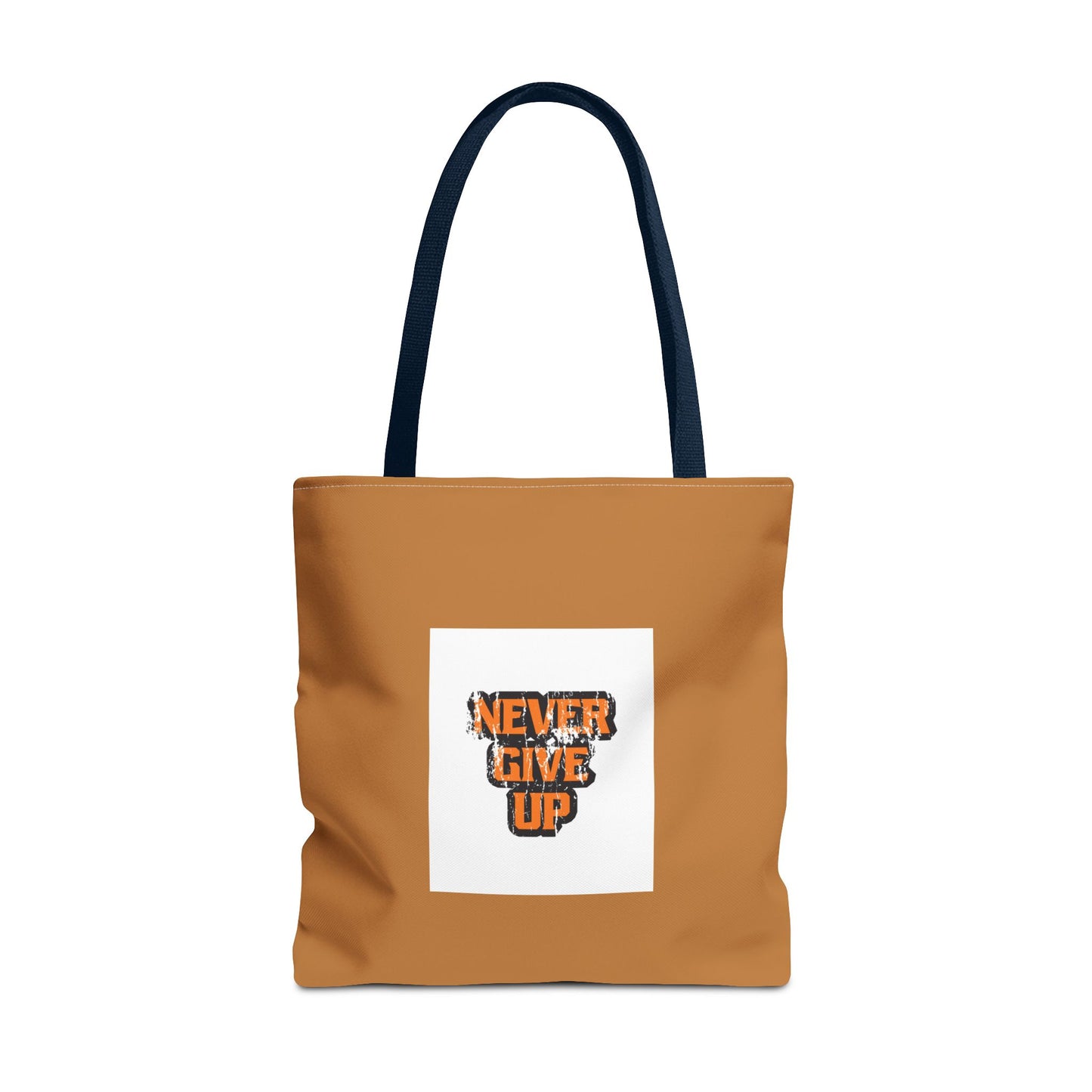 Never Give Up Tote Bag (AOP)