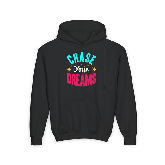 Chase Your Dreams Youth Heavy Blend Hooded Sweatshirt