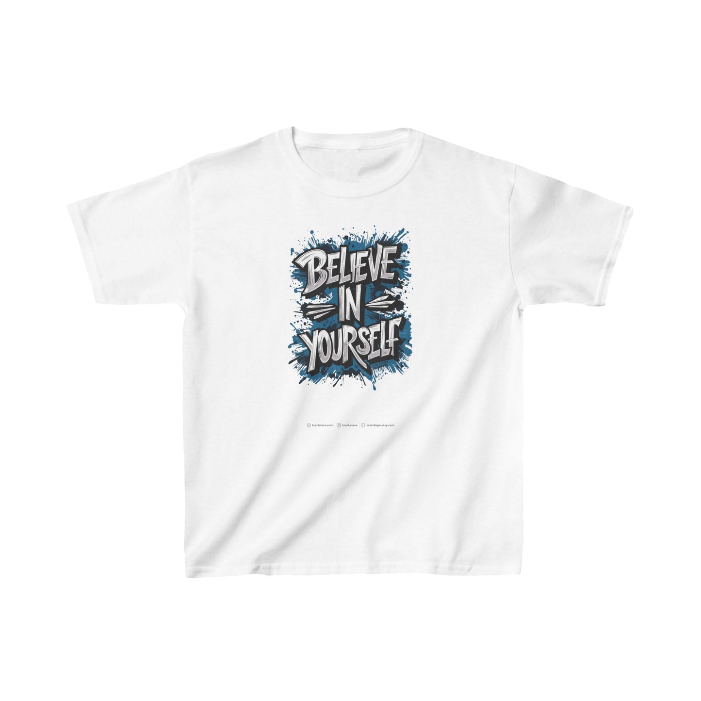 Believe In Yourself Kids Heavy Cotton™ Tee