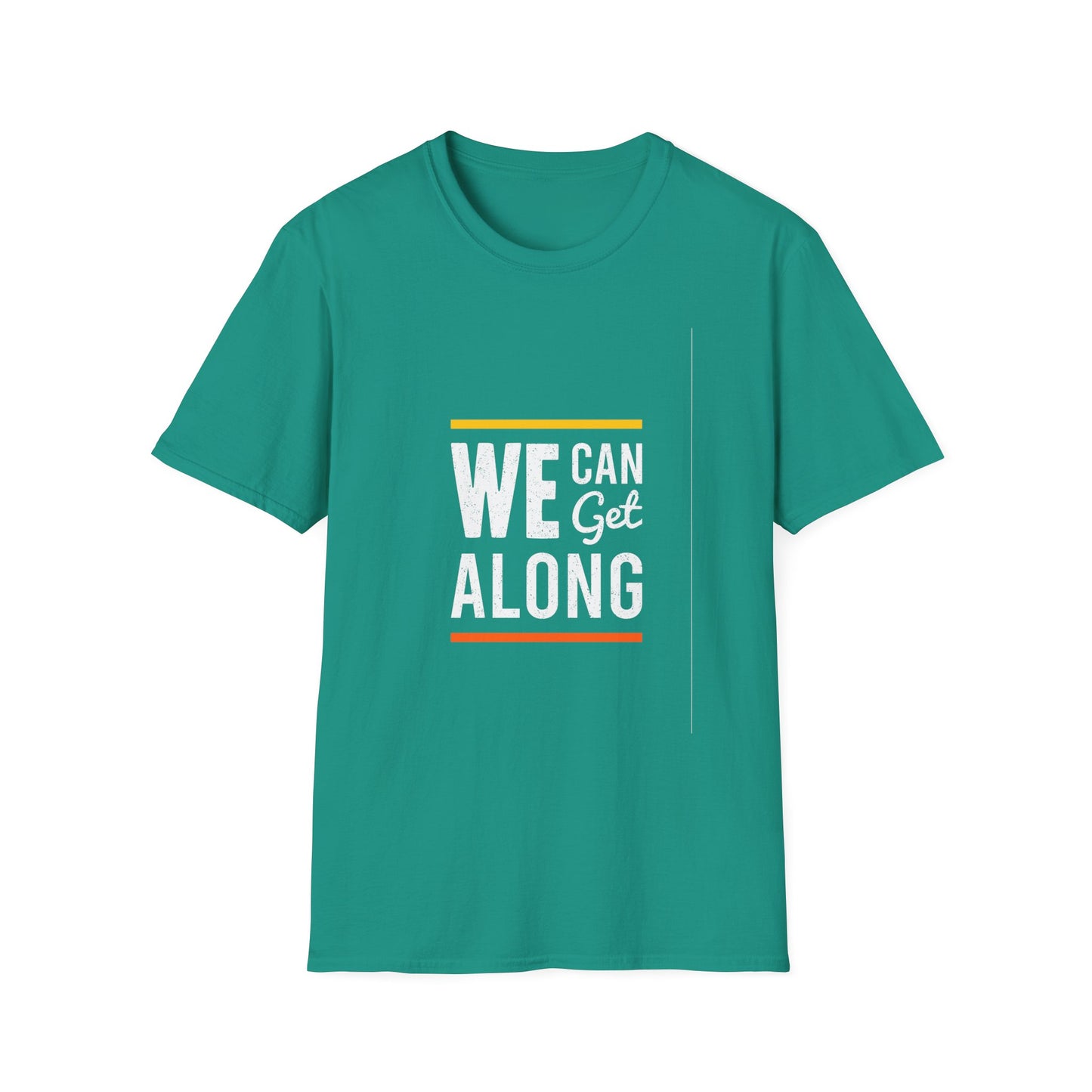 We Can Get Along Unisex Softstyle T-Shirt