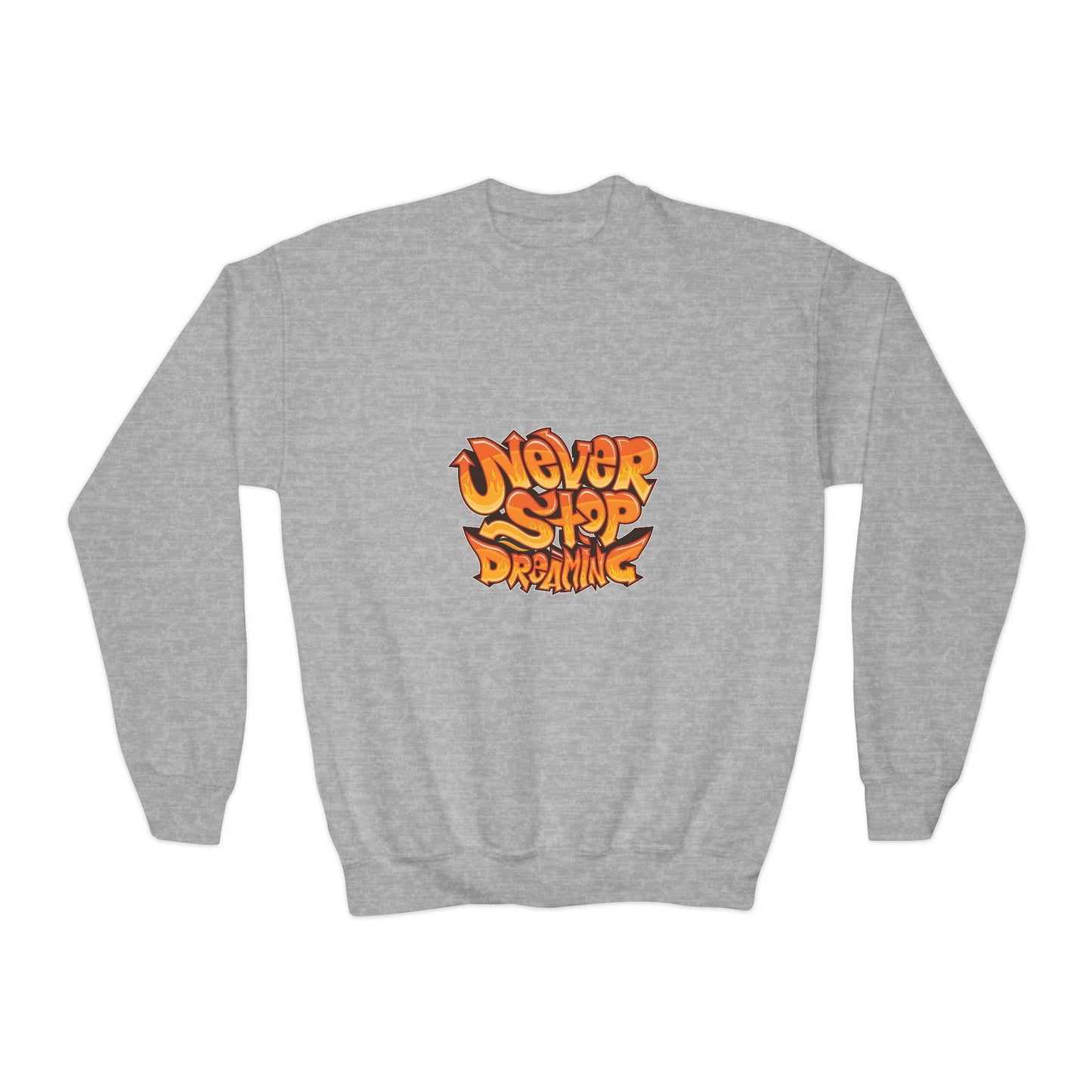 Never Stop Dreaming Youth Crewneck Sweatshirt