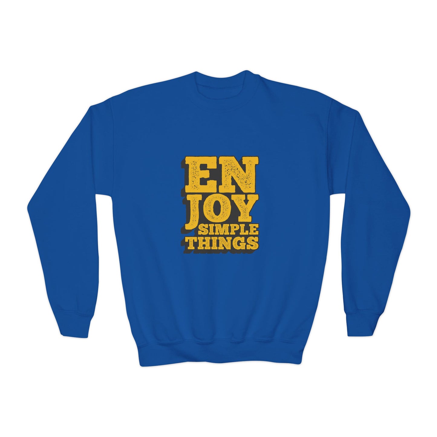 Enjoy Simple Things Youth Crewneck Sweatshirt
