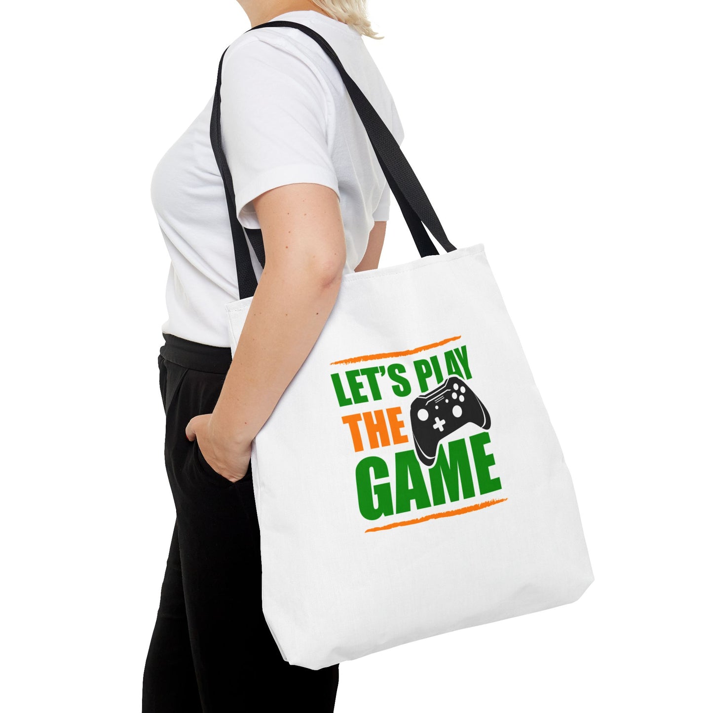 Let's Play The Game Tote Bag (AOP)
