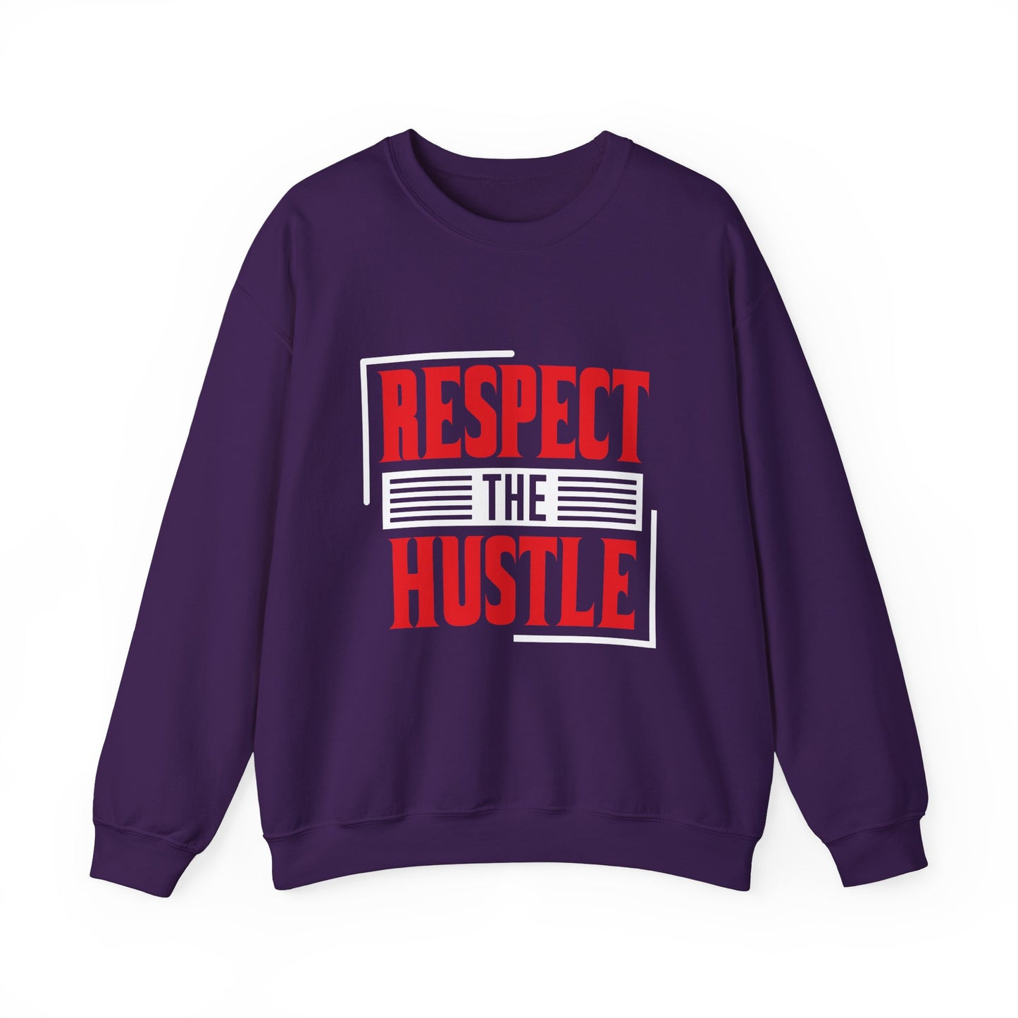 Respect The Hustle Unisex Heavy Blend™ Crewneck Sweatshirt