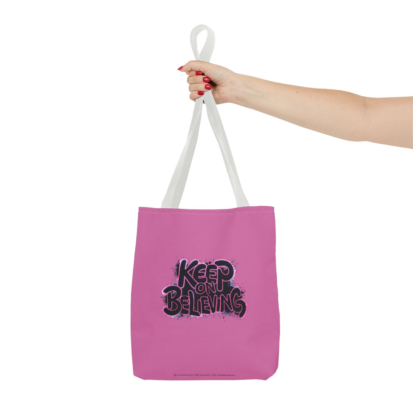 Keep On Believing Tote Bag (AOP)