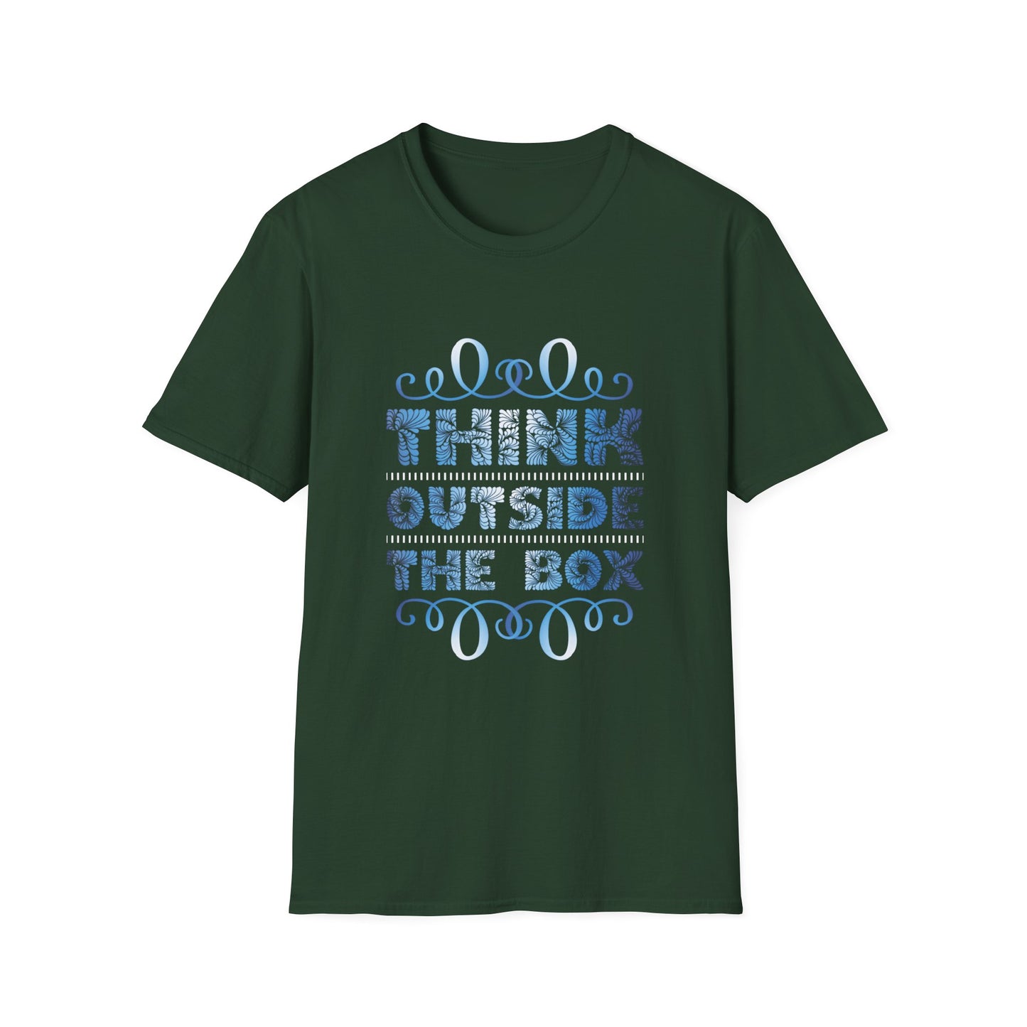 Think Outside The Box  Unisex Softstyle T-Shirt