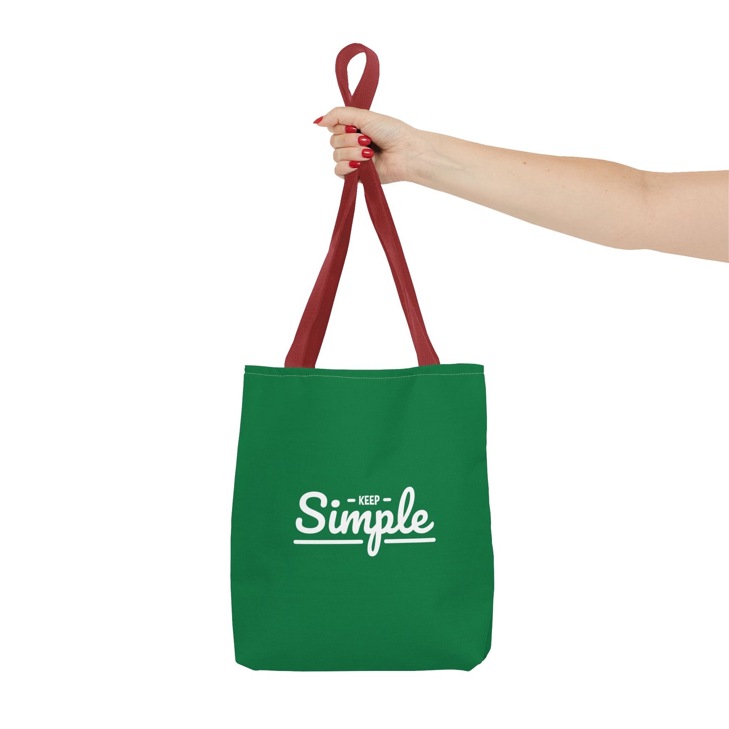 Keep Simple Tote Bag (AOP)