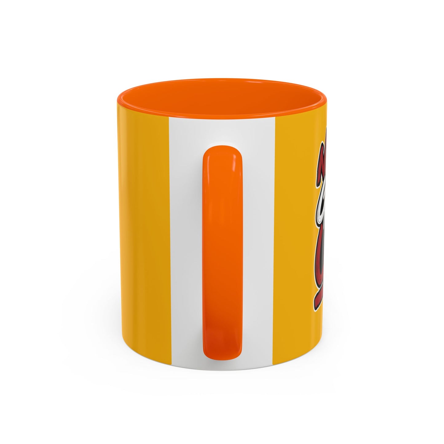 Never Give Up Accent Coffee Mug (11, 15oz)