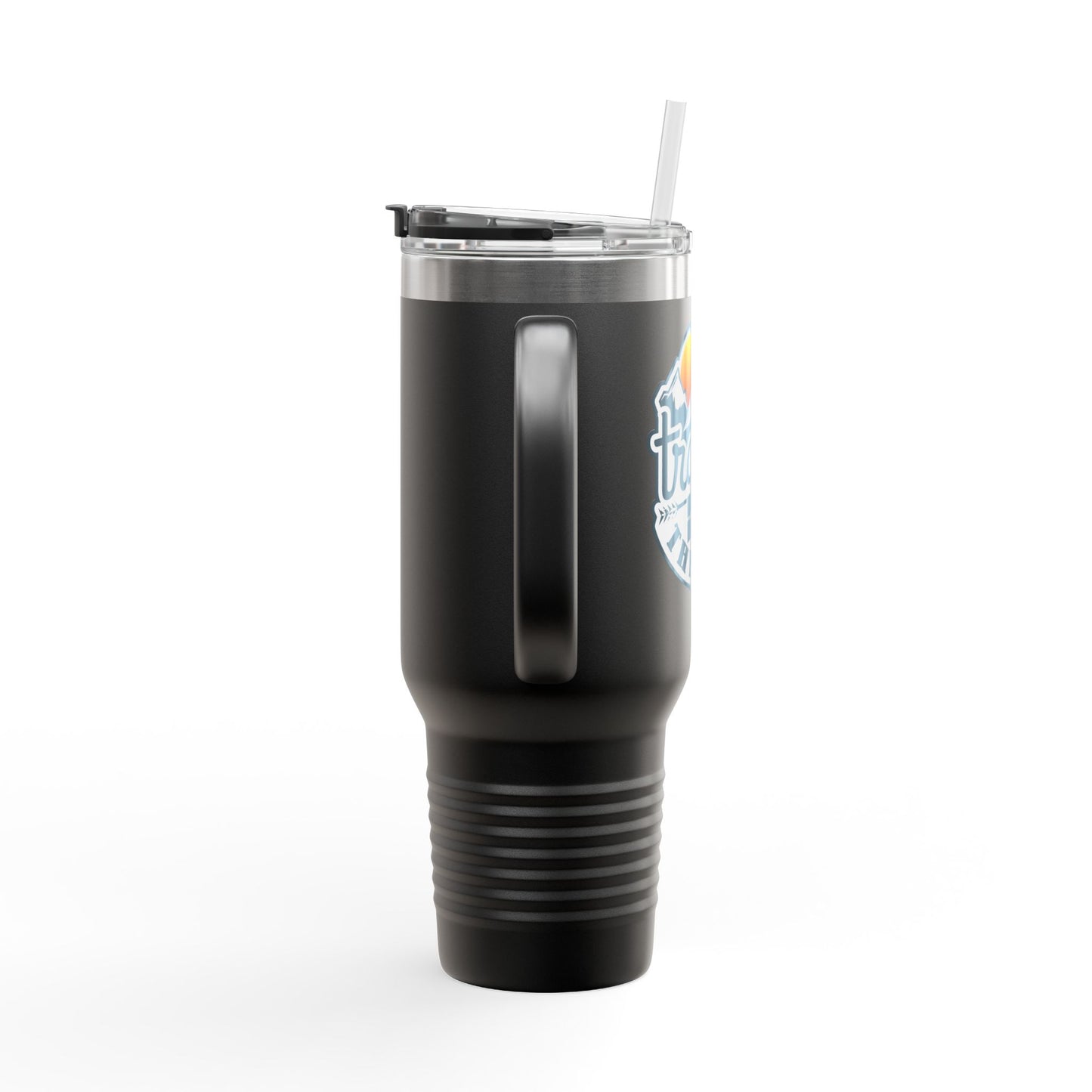 Travel Is My Therapy Insulated Travel Mug, 40oz