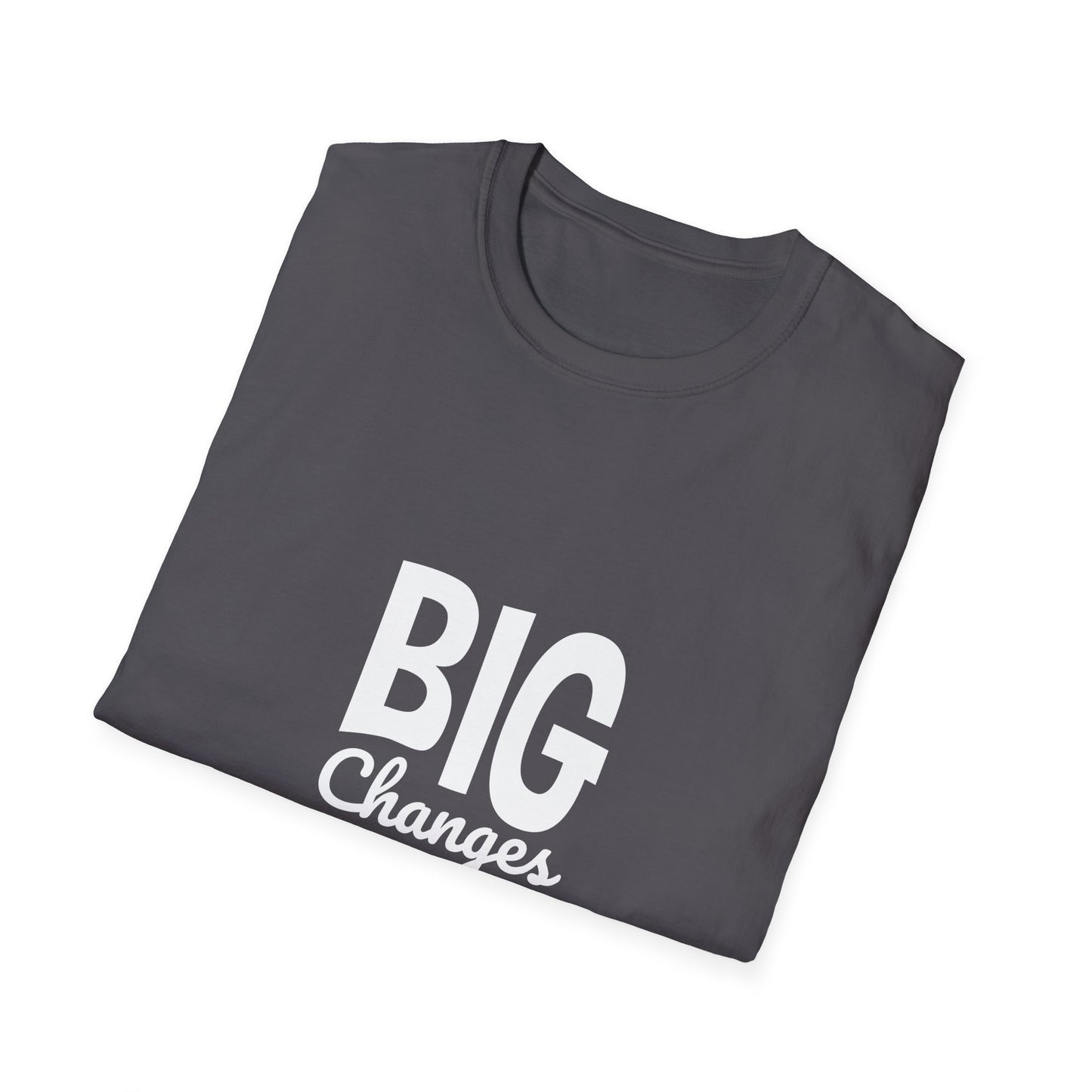 Big Changes Start From Small Progress Unisex Softstyle T-Shirt
