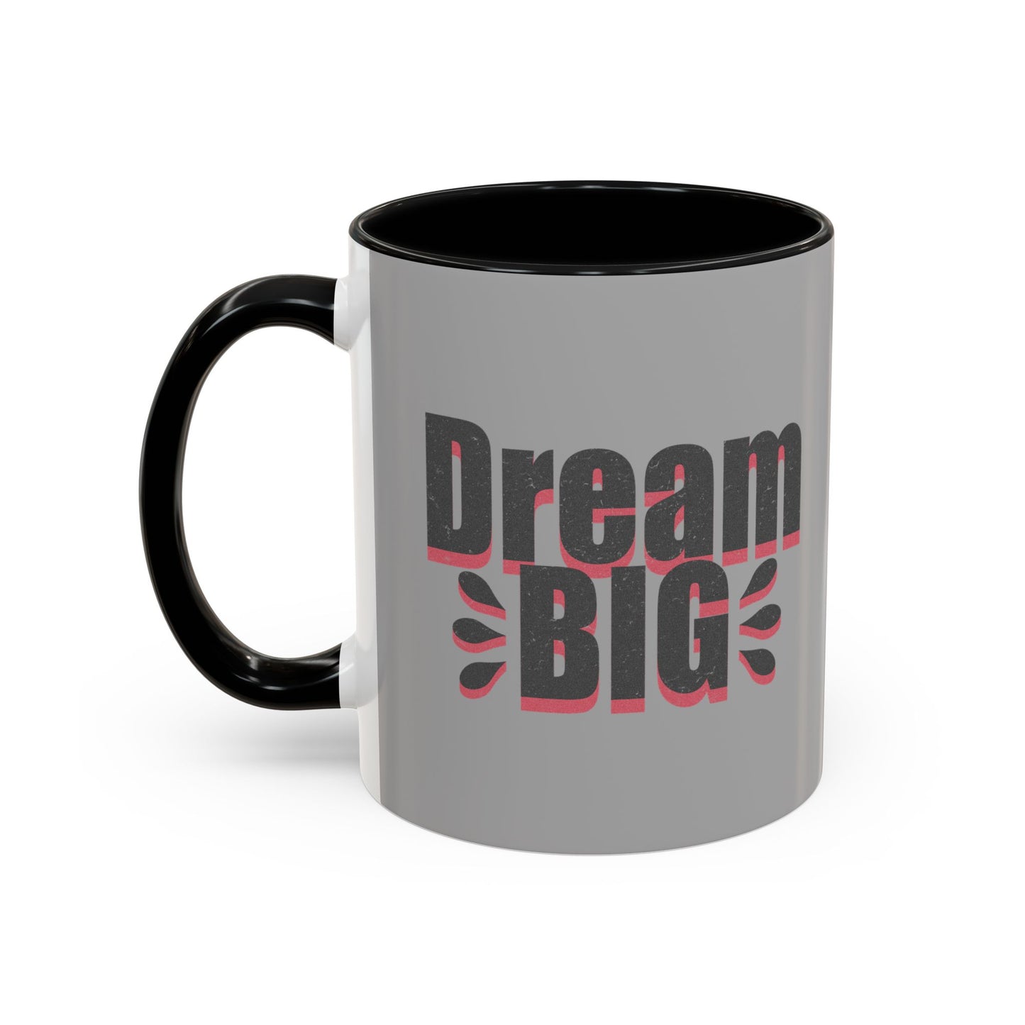 Dream Big Distressed Accent Coffee Mug (11, 15oz)