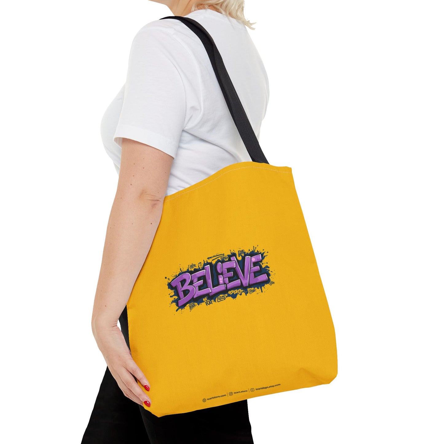Believe Tote Bag (AOP)