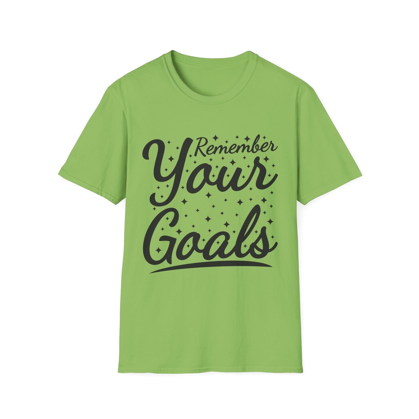 remember your goals Unisex Softstyle T-Shirt
