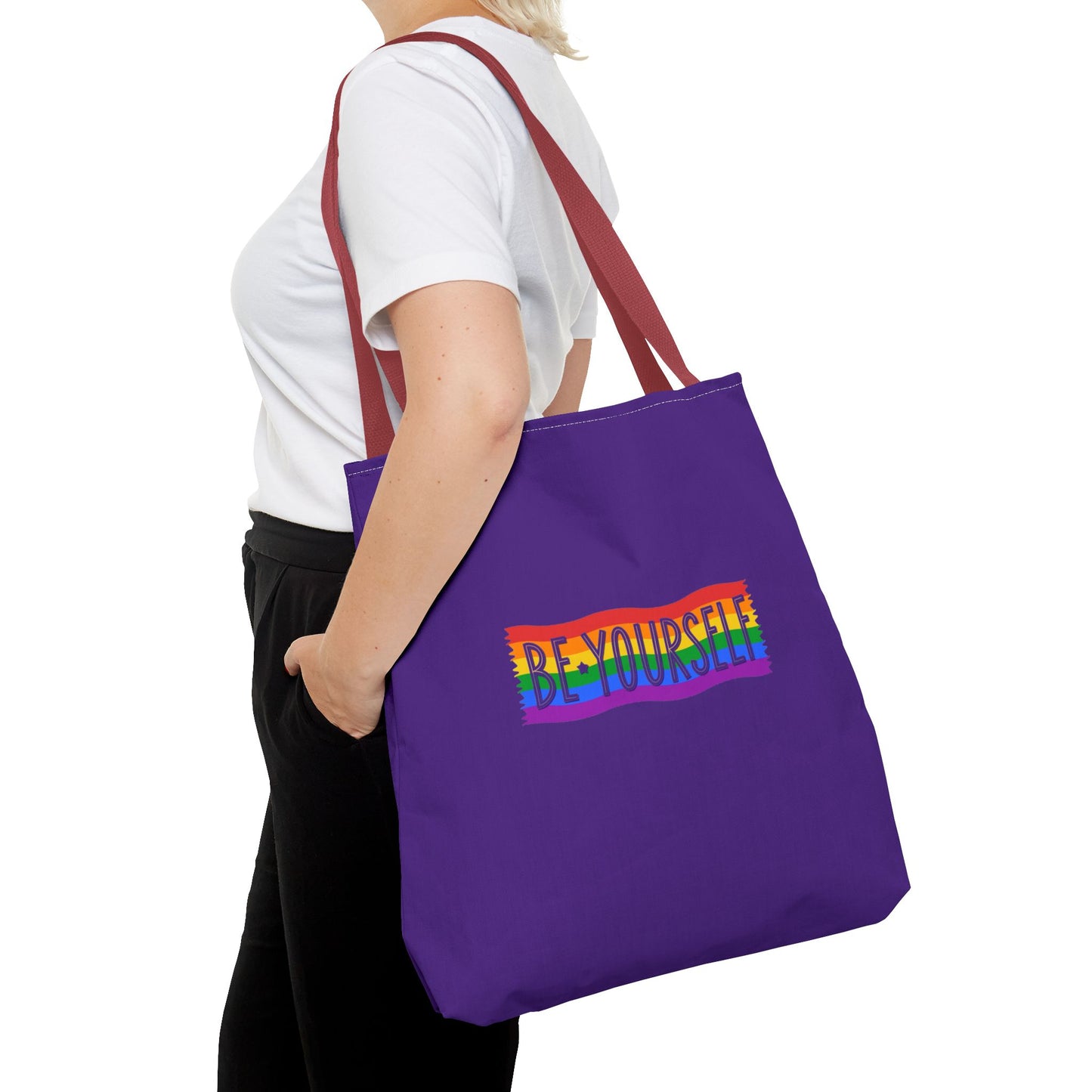 Be Yourself Tote Bag (AOP)