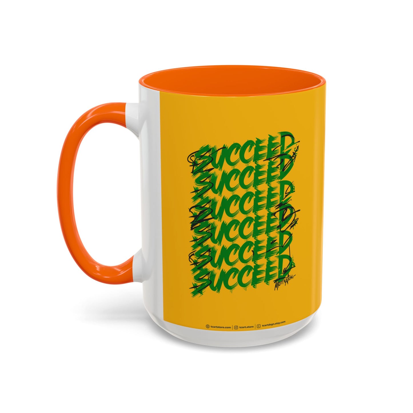 Succeed Accent Coffee Mug (11, 15oz)
