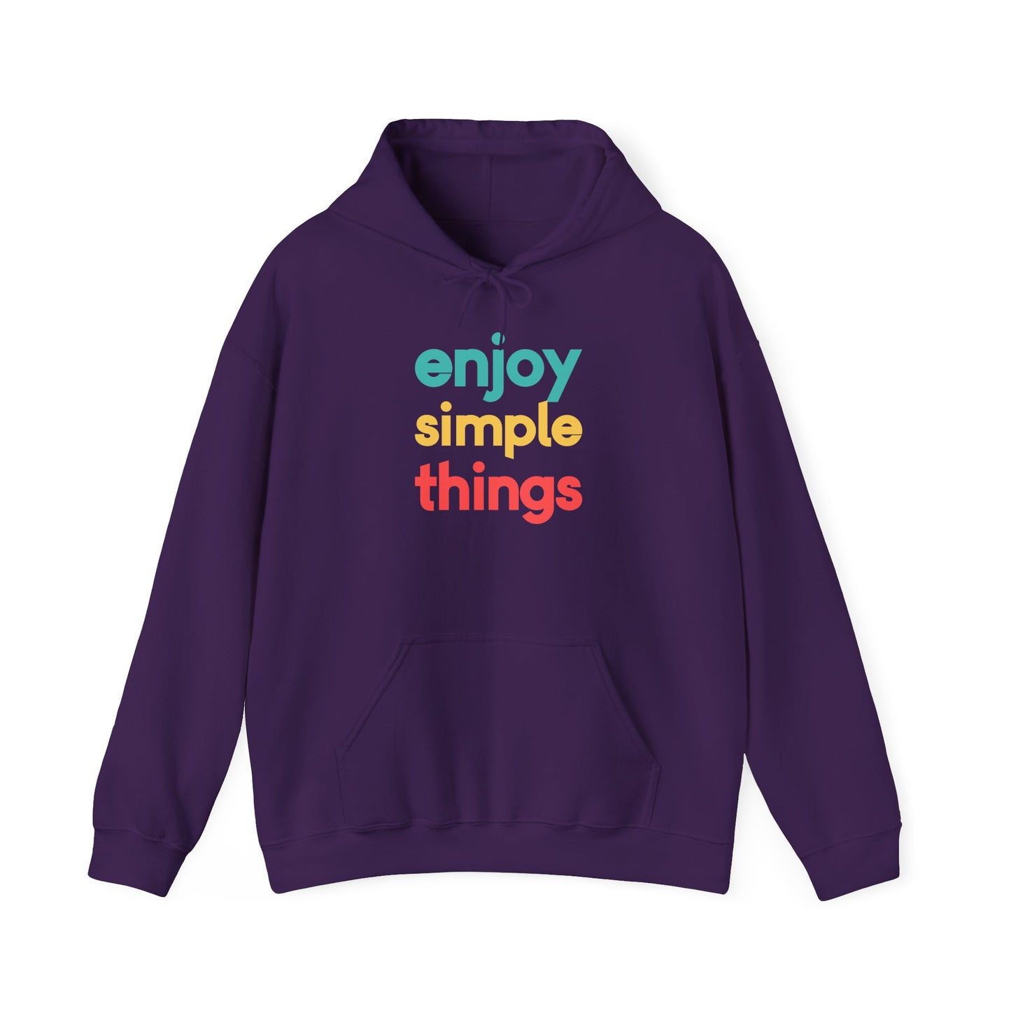 Enjoy Simple Things Unisex Heavy Blend™ Hooded Sweatshirt