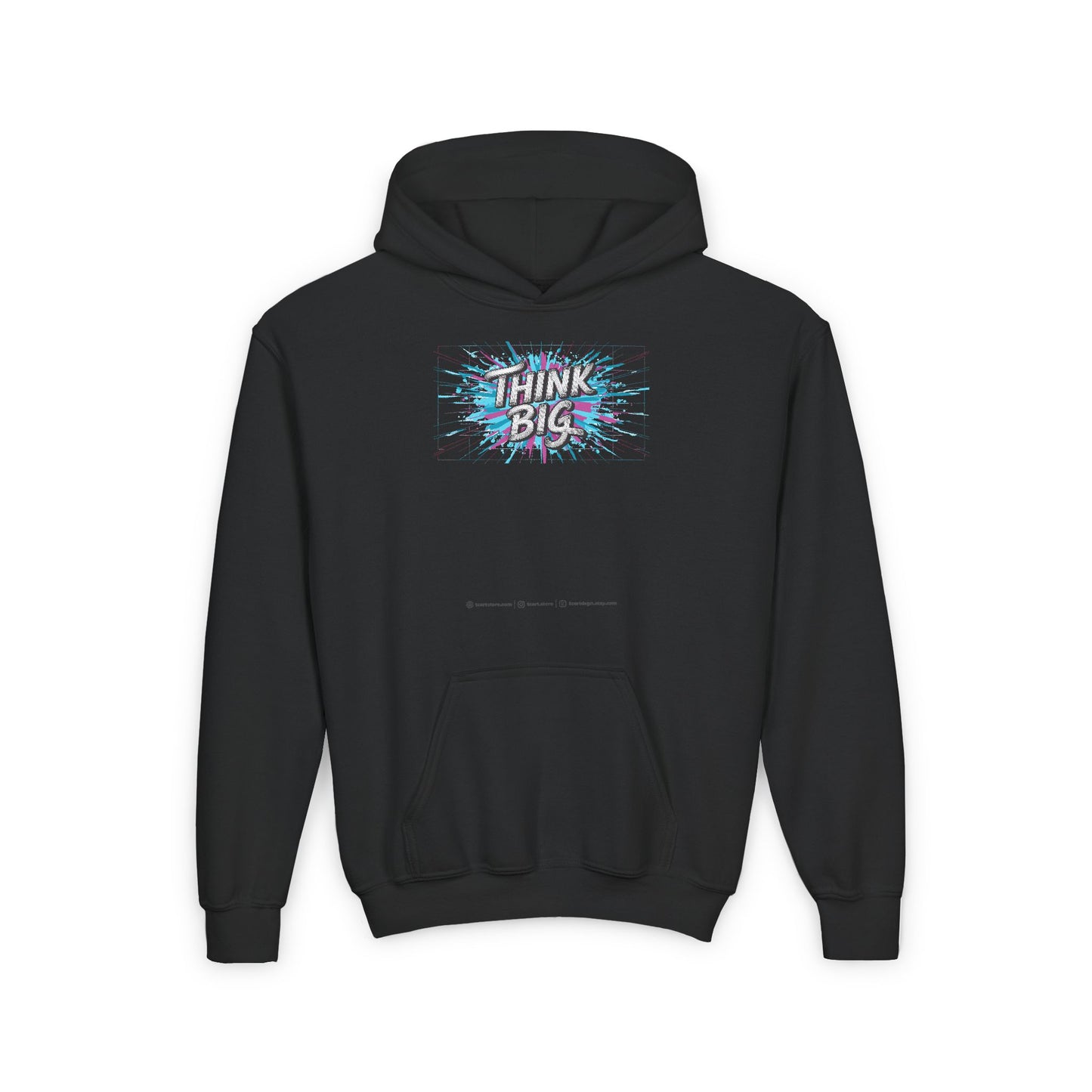 Think Big Youth Heavy Blend Hooded Sweatshirt