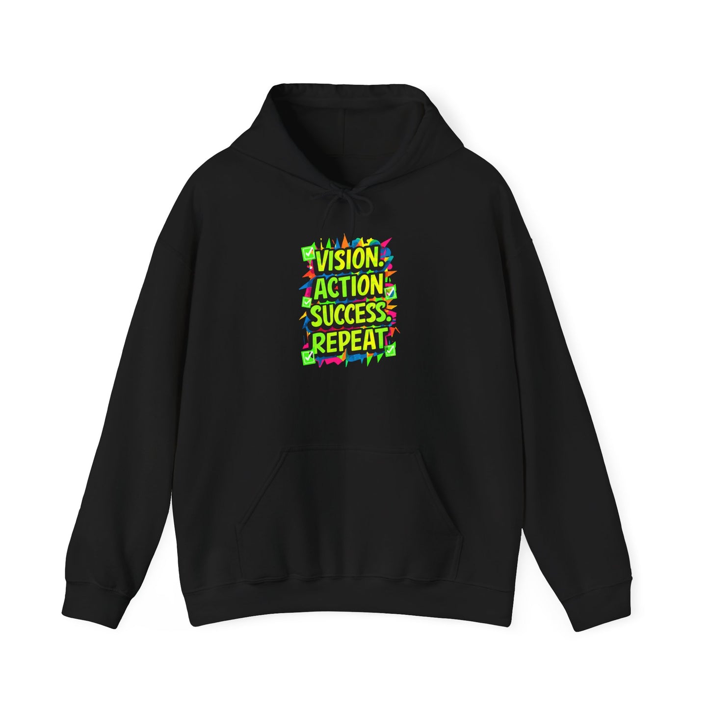 Vision Action Success Repeat Unisex Heavy Blend™ Hooded Sweatshirt
