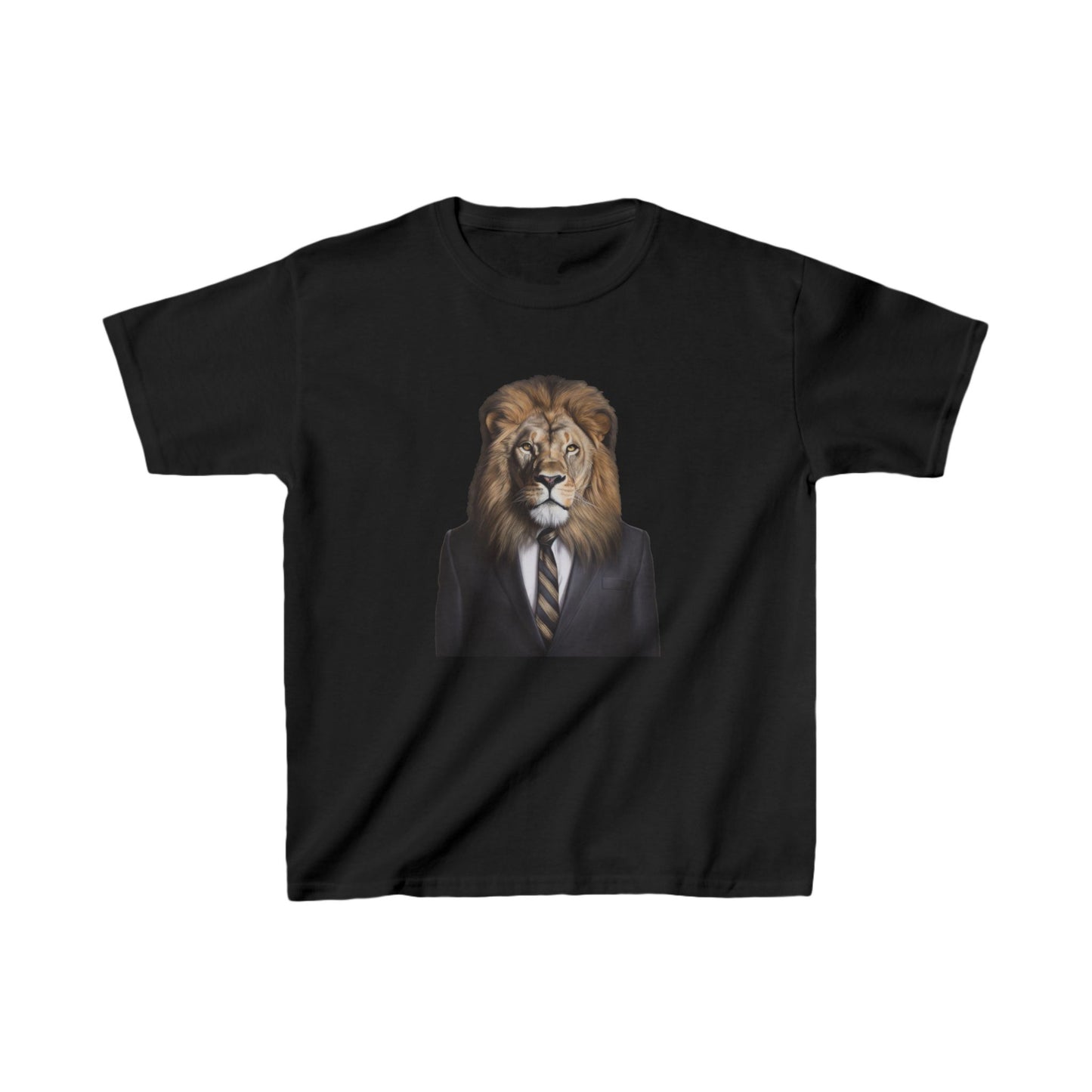 Lion Business Person Kids Heavy Cotton™ Tee