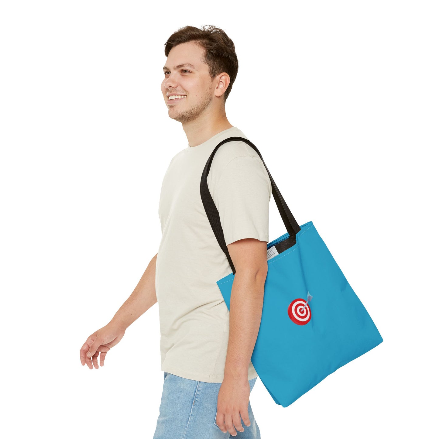 3d Render Arroe Hit The Center Of Target Or Goal Of Success Tote Bag (AOP)