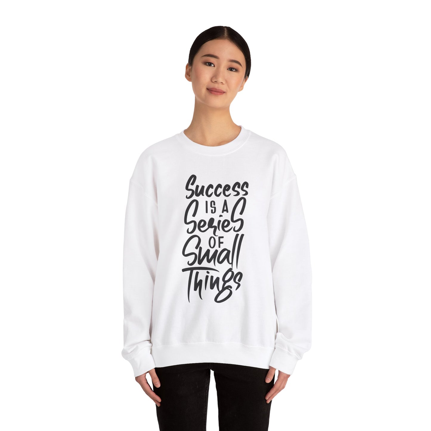 Success Is A Series Of Small Things Unisex Heavy Blend™ Crewneck Sweatshirt