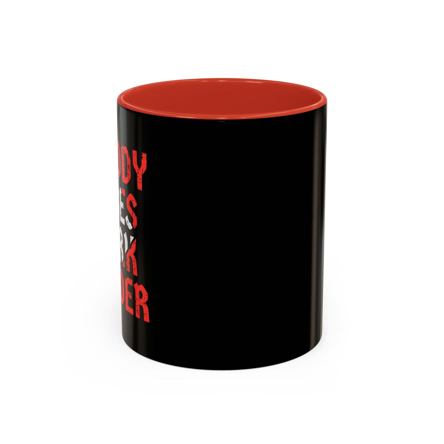 Nobody Cares Work Harder Accent Coffee Mug (11, 15oz)