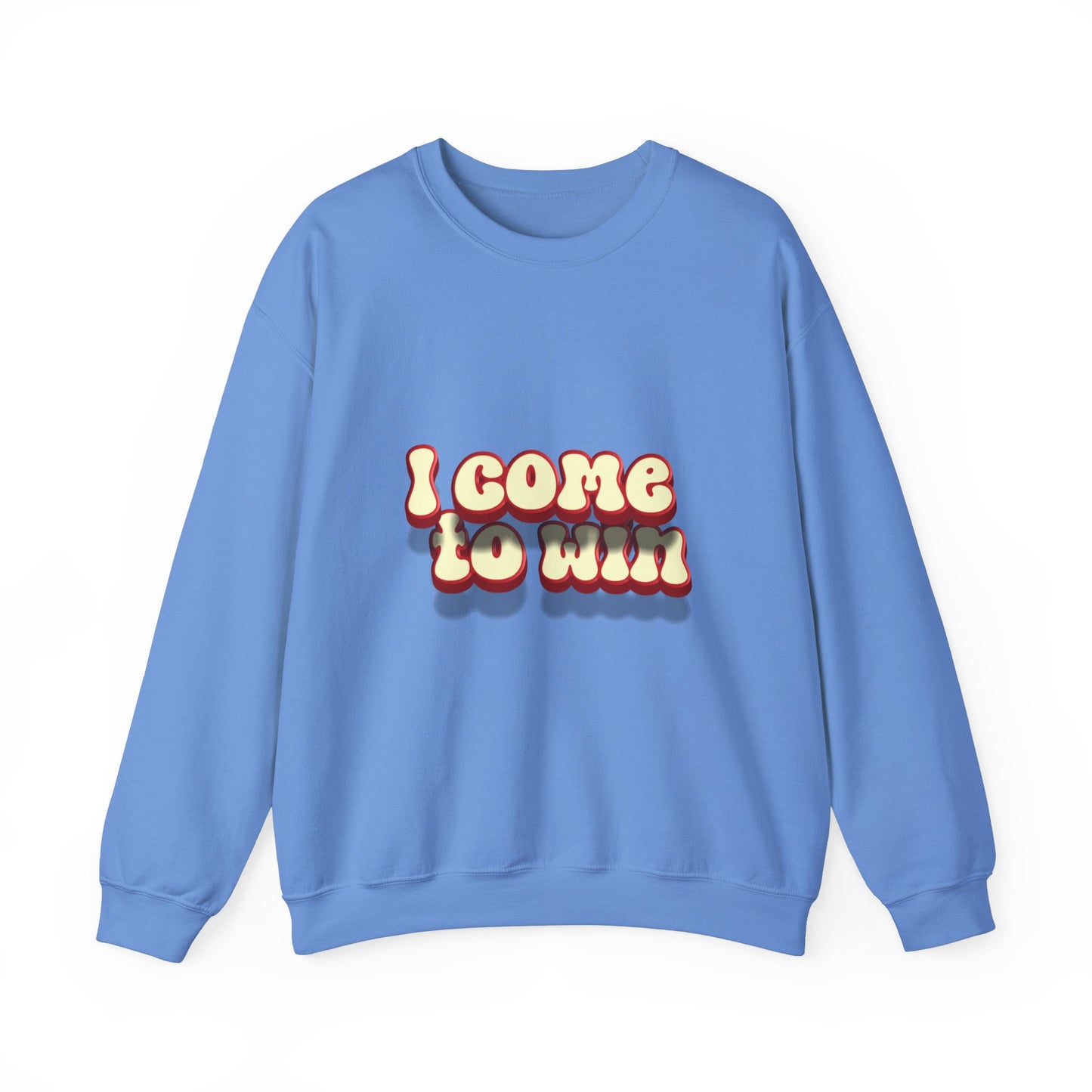 I Come To Win Unisex Heavy Blend™ Crewneck Sweatshirt
