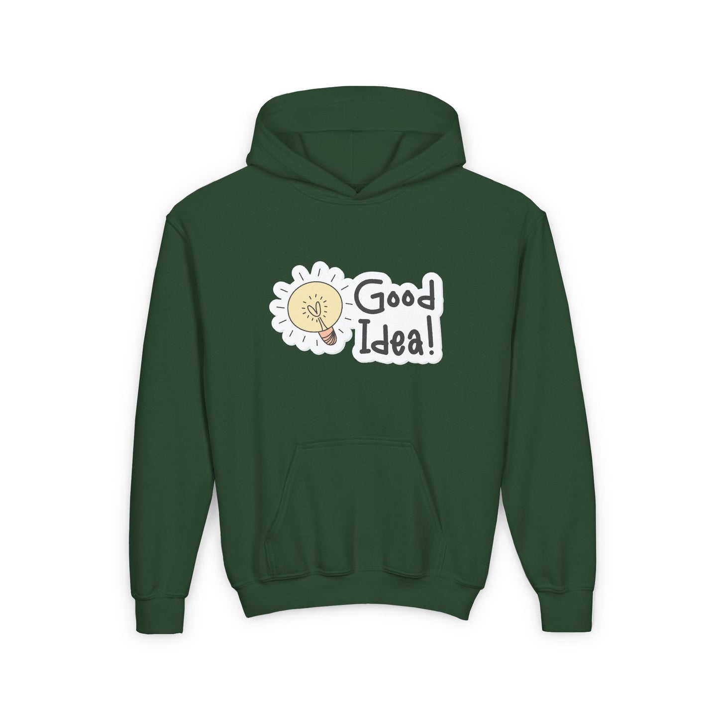 Good Idea Youth Heavy Blend Hooded Sweatshirt
