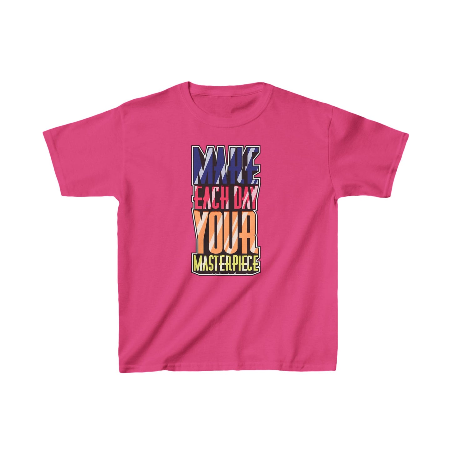Make Each Day Your Masterpiece Kids Heavy Cotton™ Tee