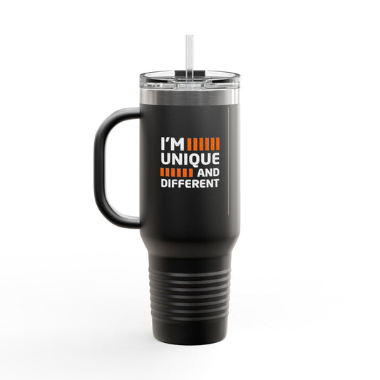 I'm Unique And Different Insulated Travel Mug, 40oz