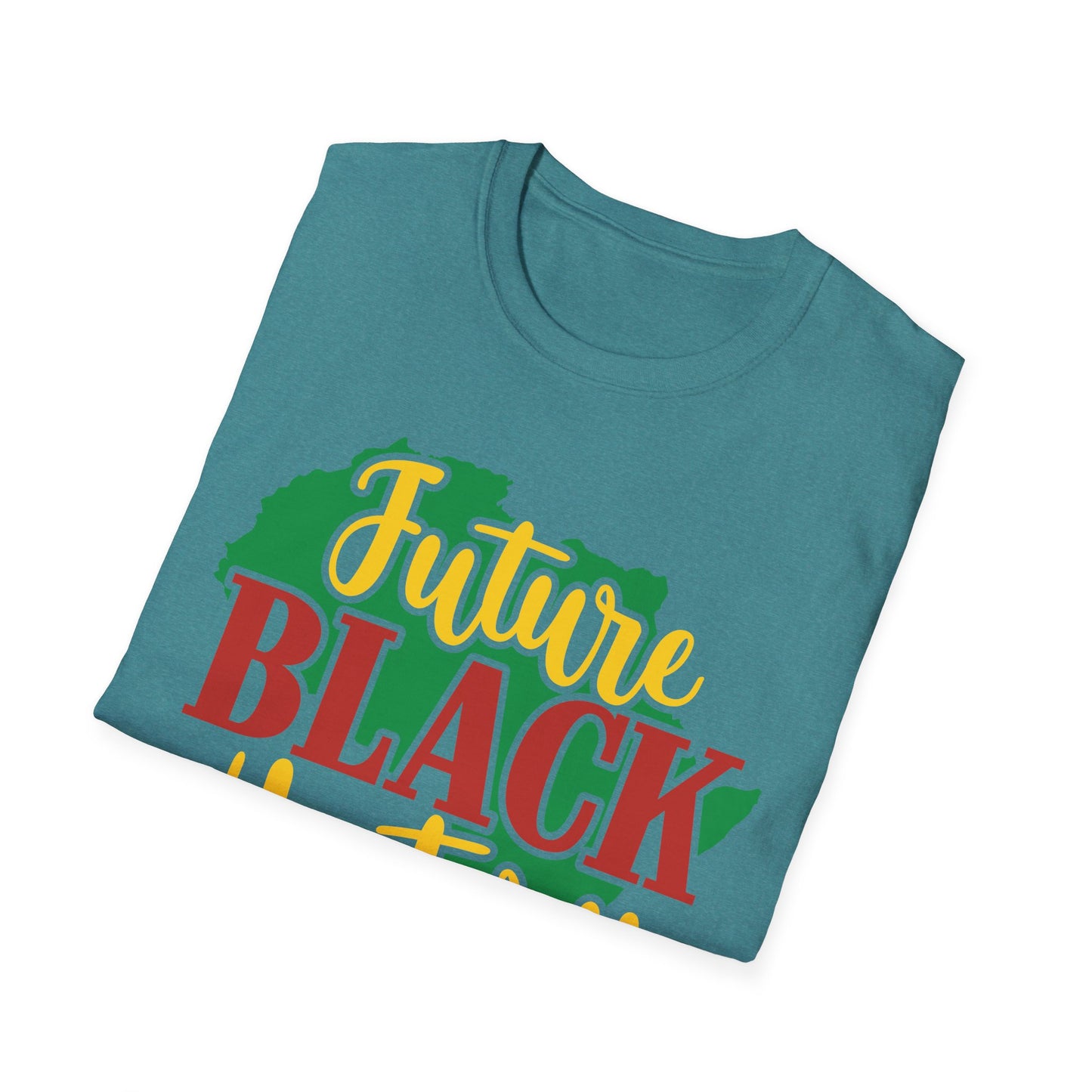 Future Black History Maker Unisex Softstyle T-Shirt