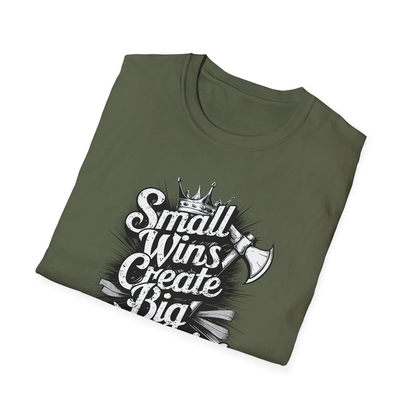 Small Wings Create Big Victories Unisex Softstyle T-Shirt