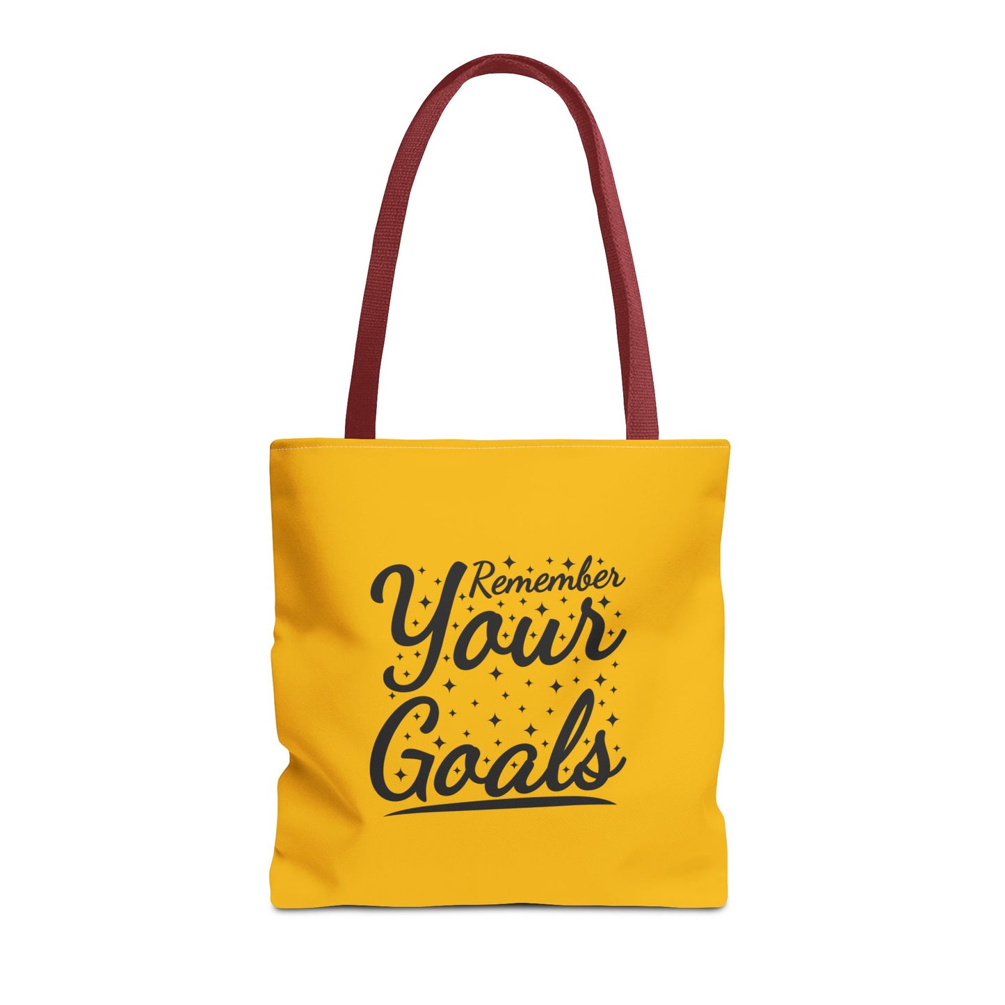 Remember Your Goals Tote Bag (AOP)