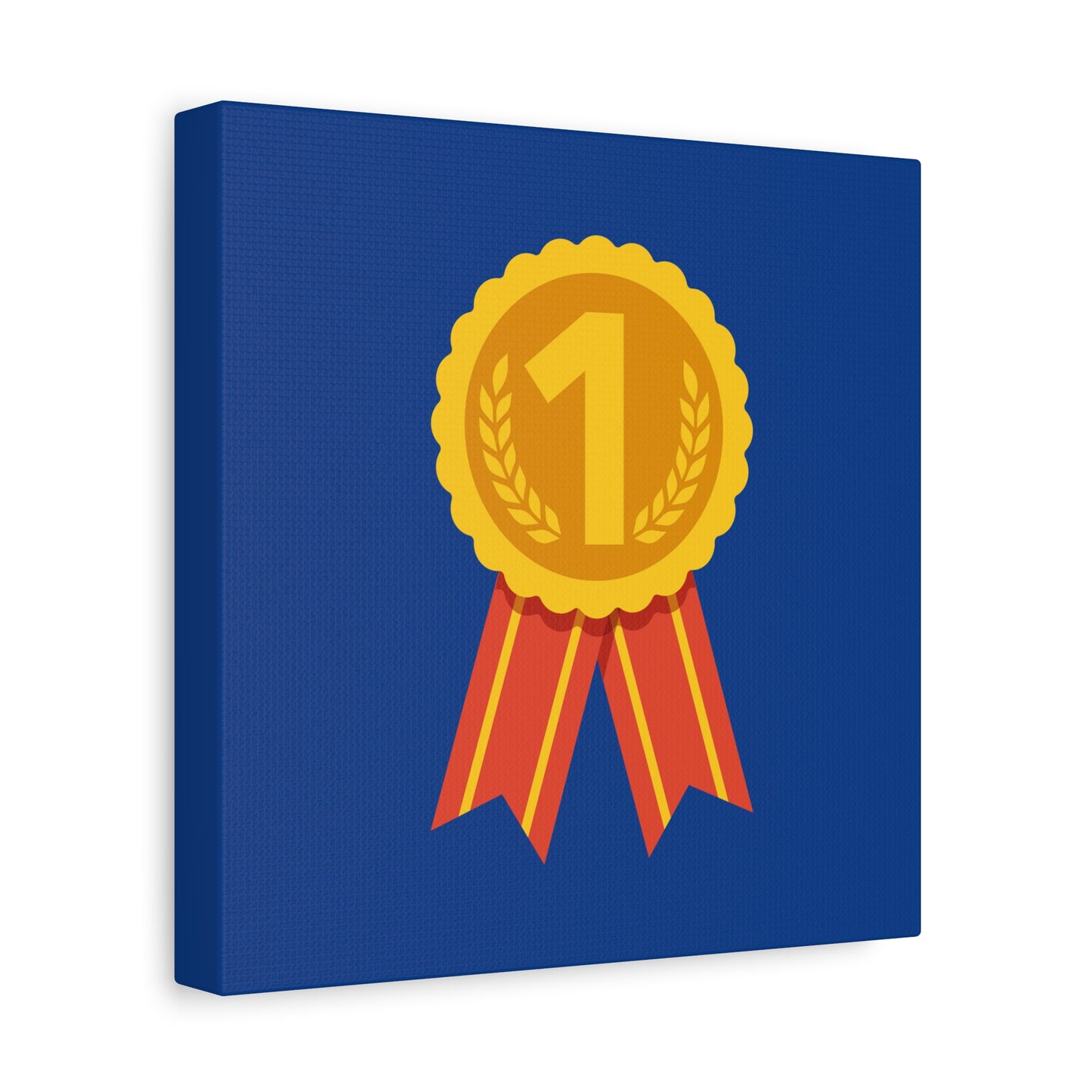 Gold Medal Symbol Matte Canvas, Stretched, 1.25"