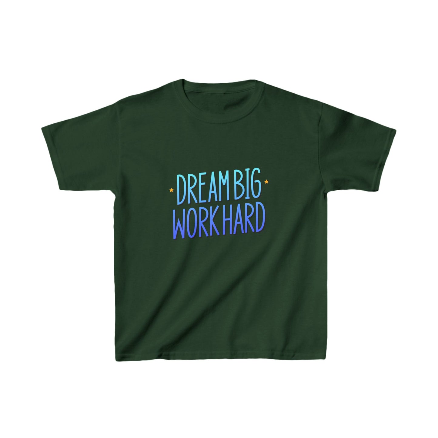Dream Big Work Hard Kids Heavy Cotton™ Tee