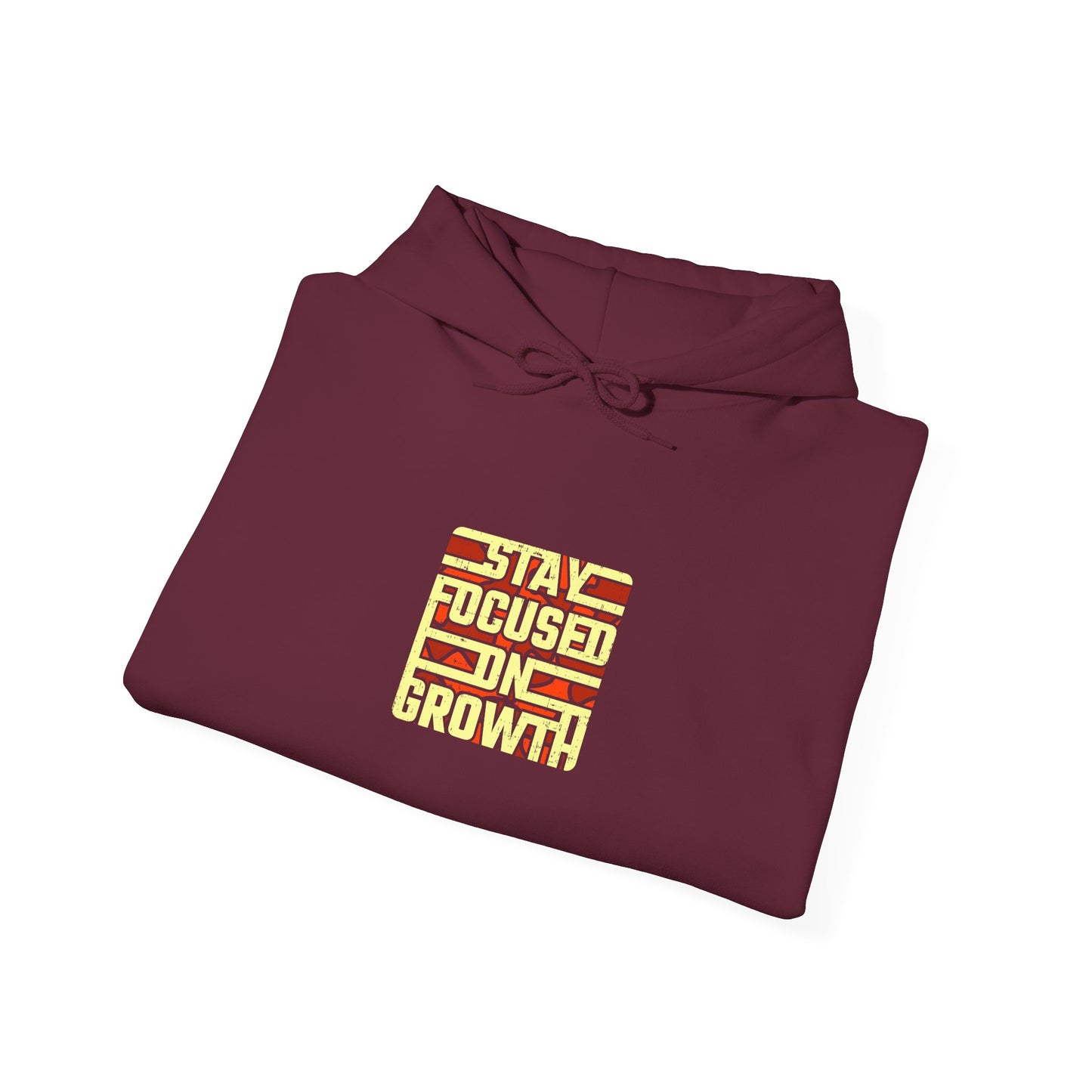 Stay Focused On Growth Unisex Heavy Blend™ Hooded Sweatshirt