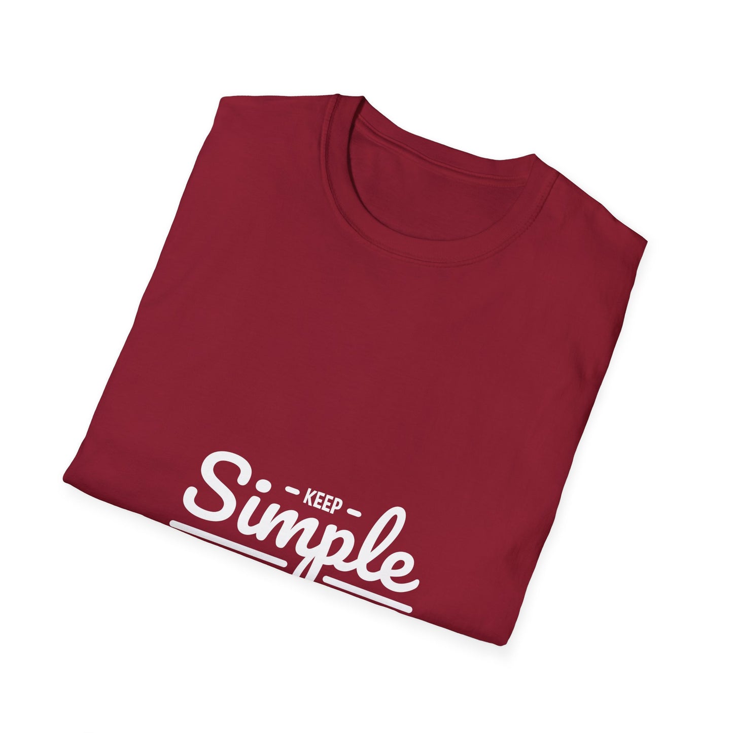 Keep Simple Unisex Softstyle T-Shirt
