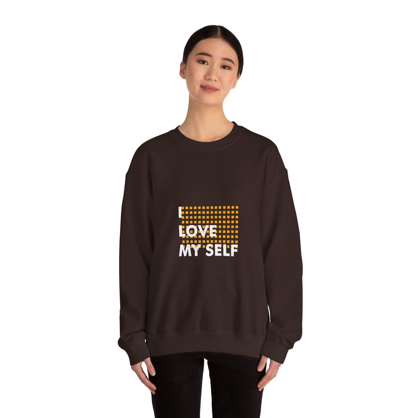 I Love Myself Unisex Heavy Blend™ Crewneck Sweatshirt