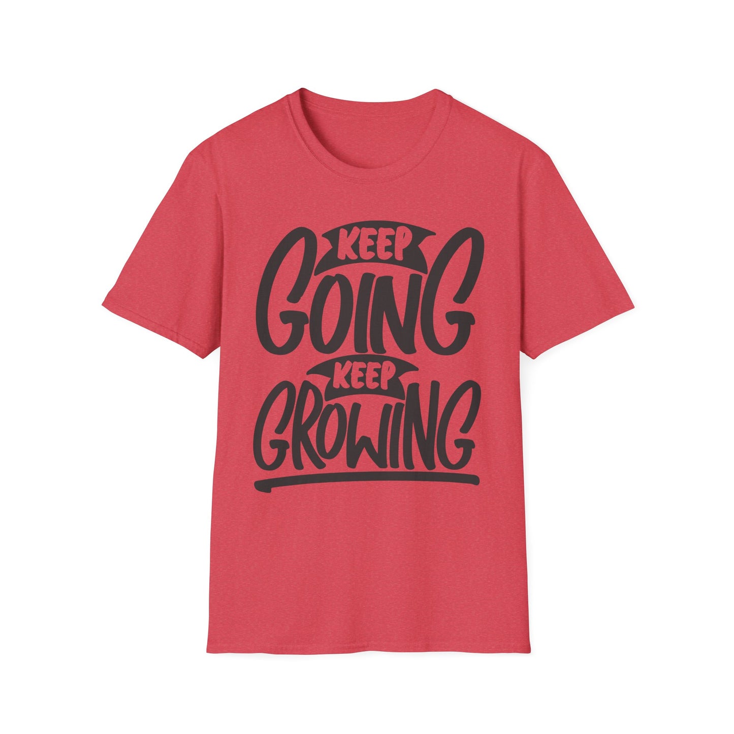 Keep Going Keep Growing Unisex Softstyle T-Shirt