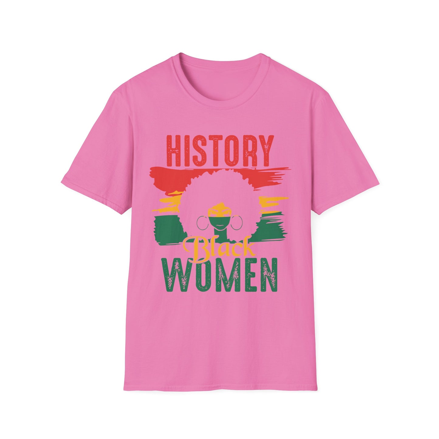 History Black Women Unisex Softstyle T-Shirt