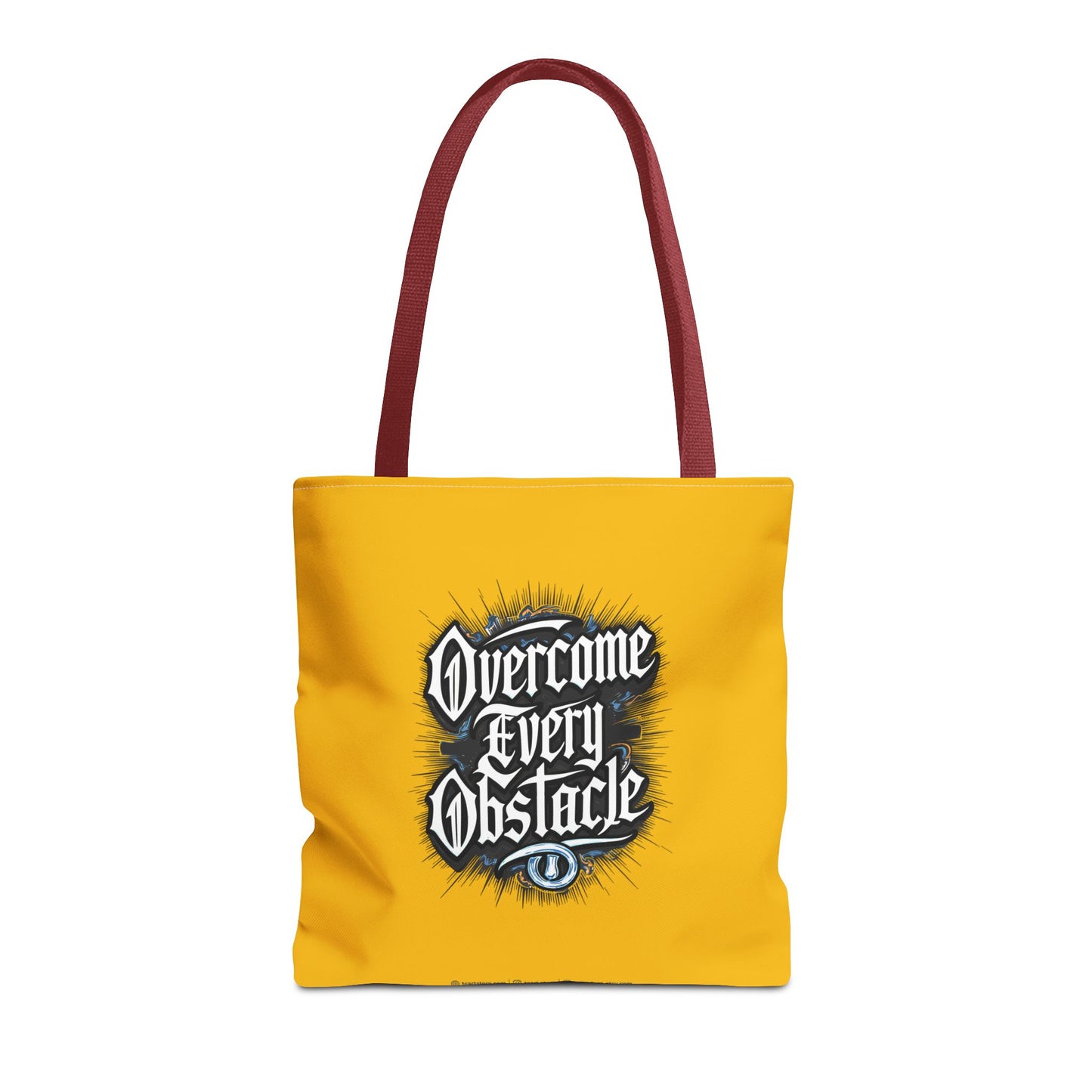Overcome Every Obstacle Tote Bag (AOP)
