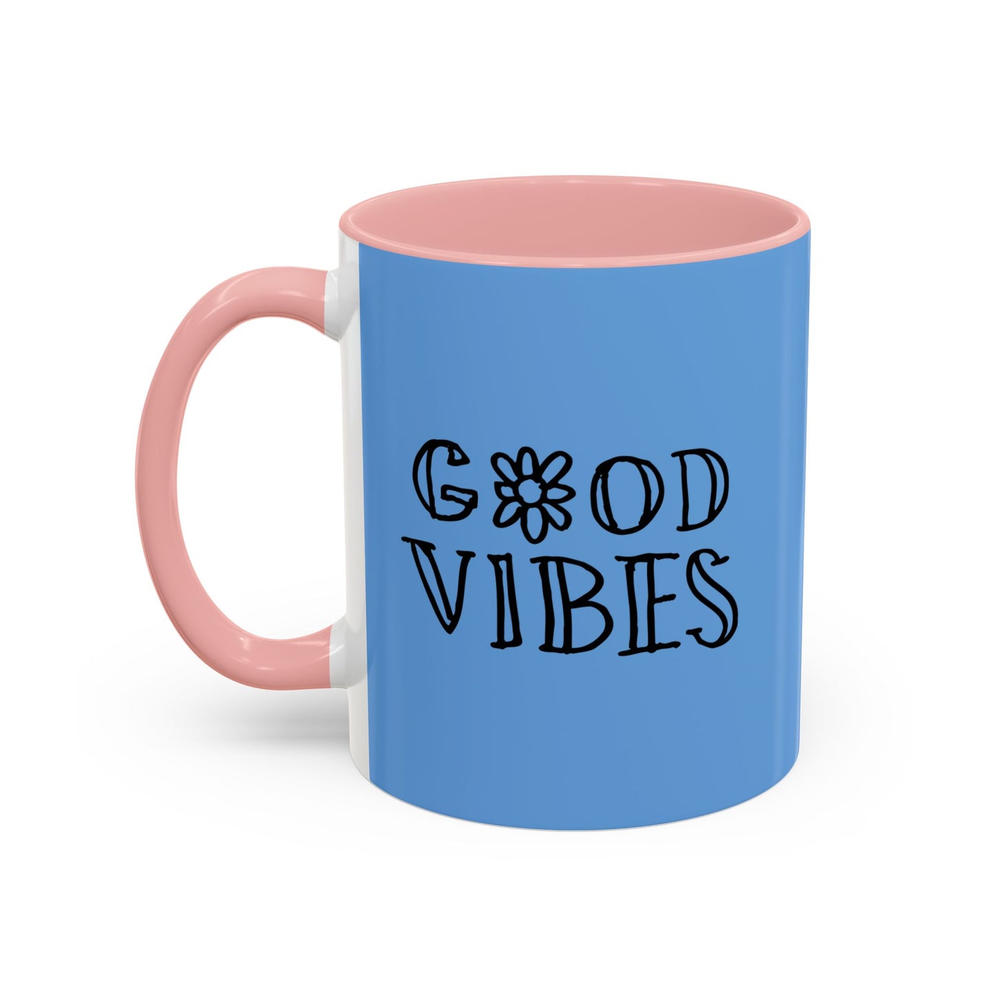 Good Vibes Accent Coffee Mug (11, 15oz)