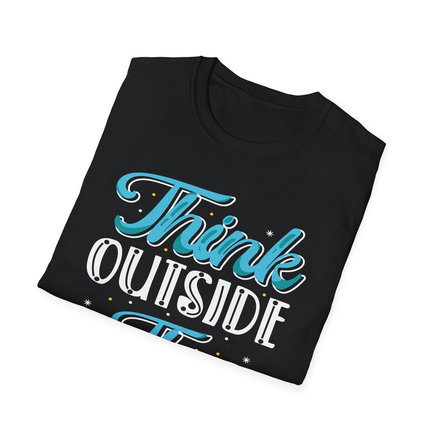Think Outside The Box  Unisex Softstyle T-Shirt