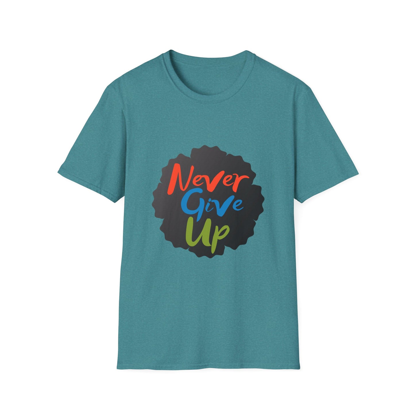 Never Give Up Unisex Softstyle T-Shirt