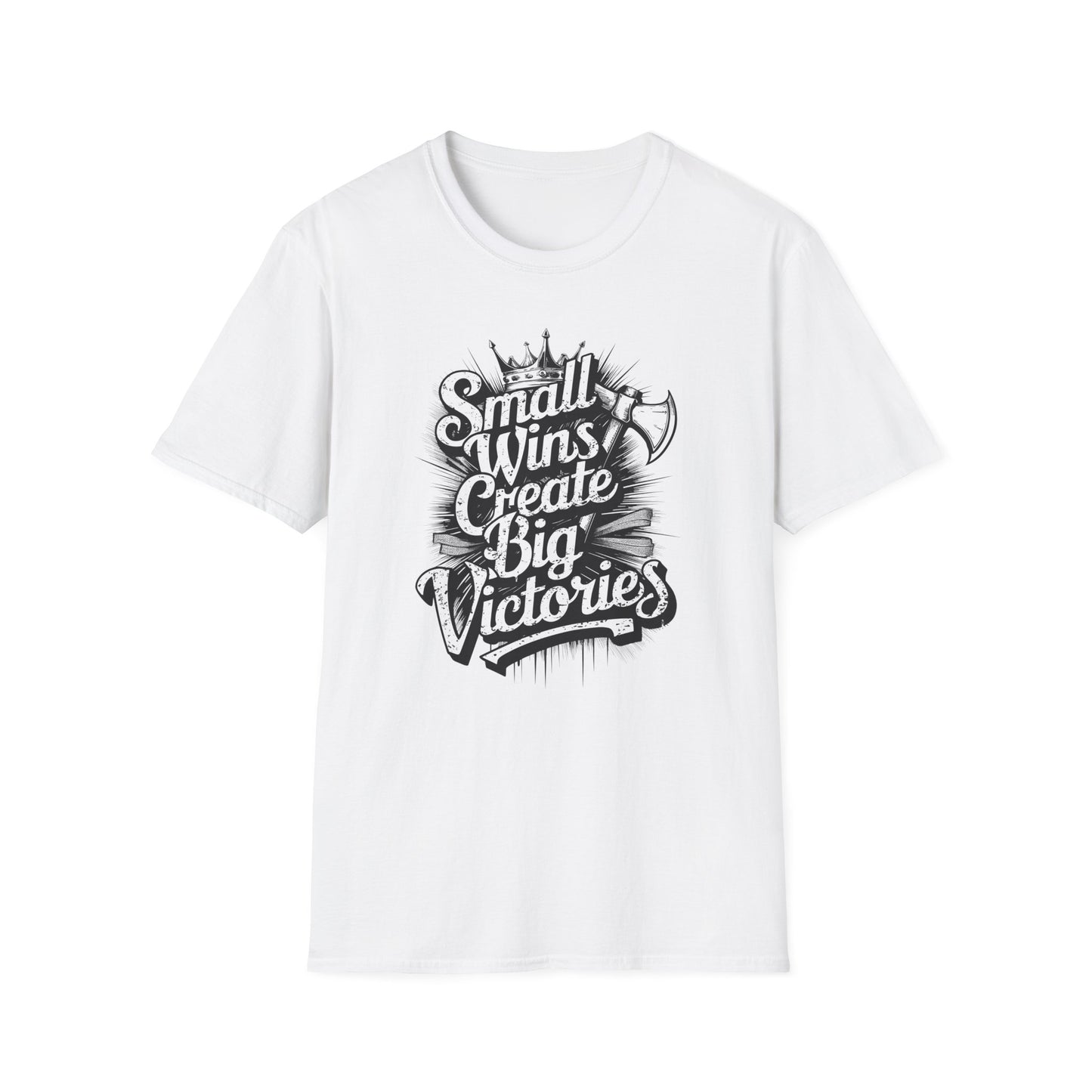 Small Wings Create Big Victories Unisex Softstyle T-Shirt