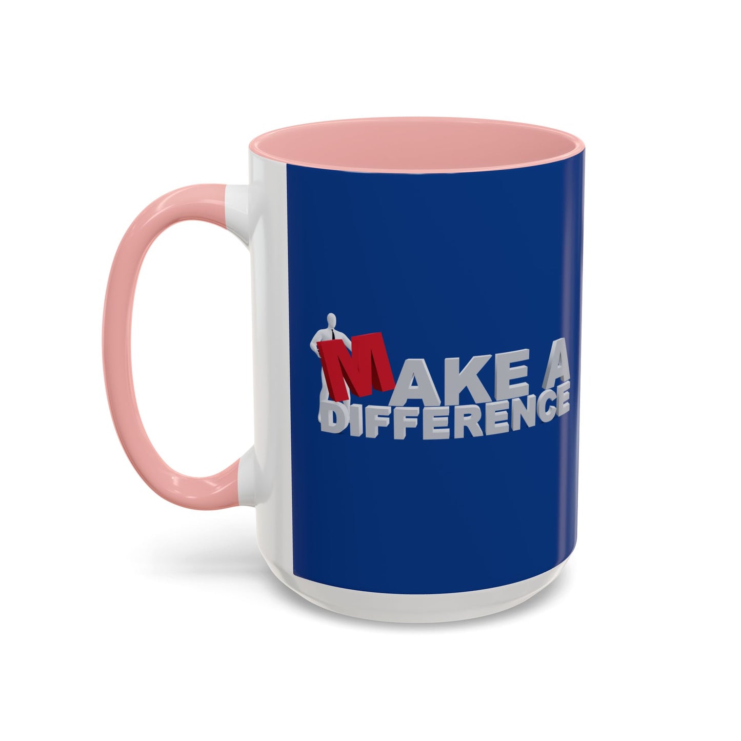 Make A Difference Accent Coffee Mug (11, 15oz)