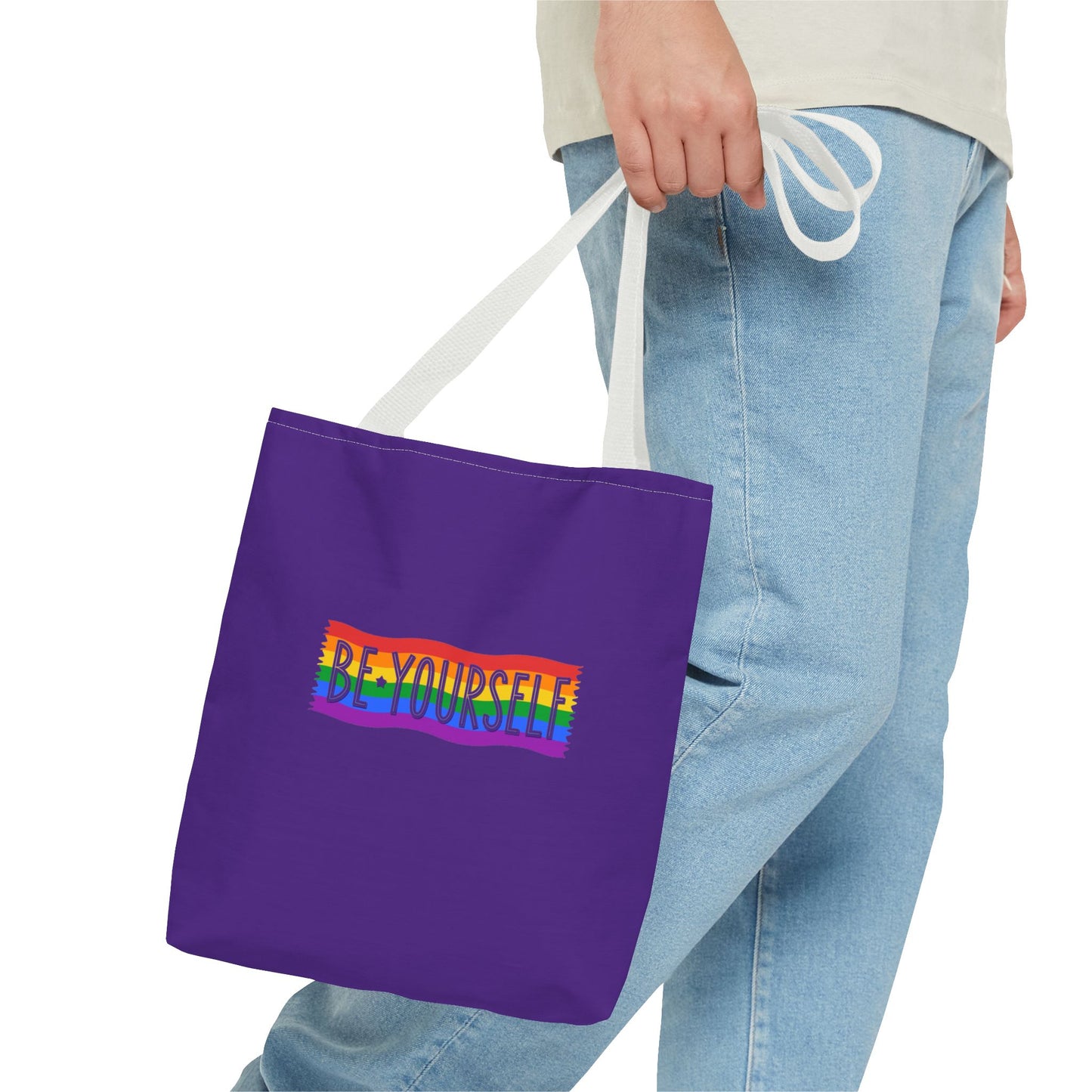 Be Yourself Tote Bag (AOP)