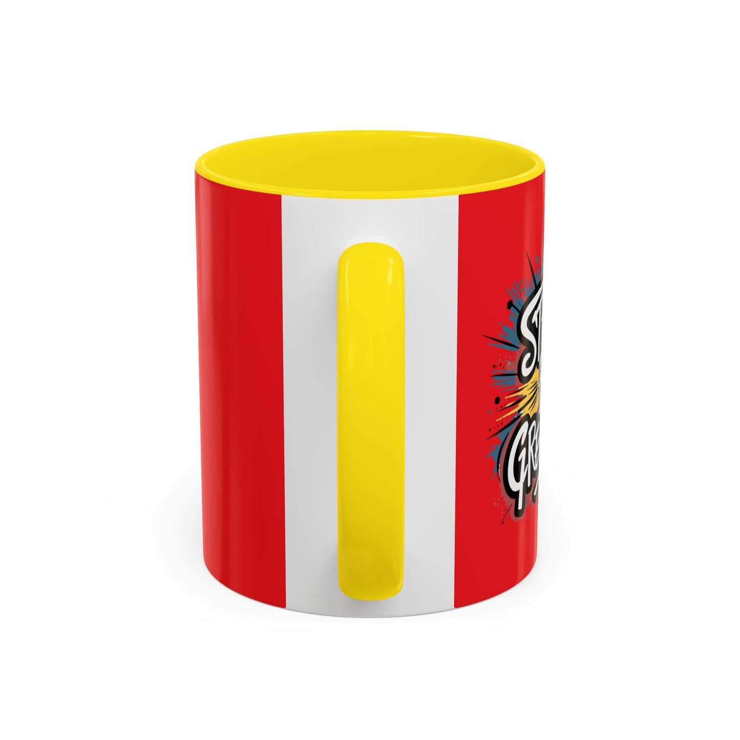 Strive For Greatness Accent Coffee Mug (11, 15oz)